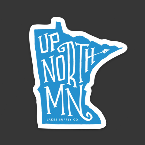 Up North MN Sticker