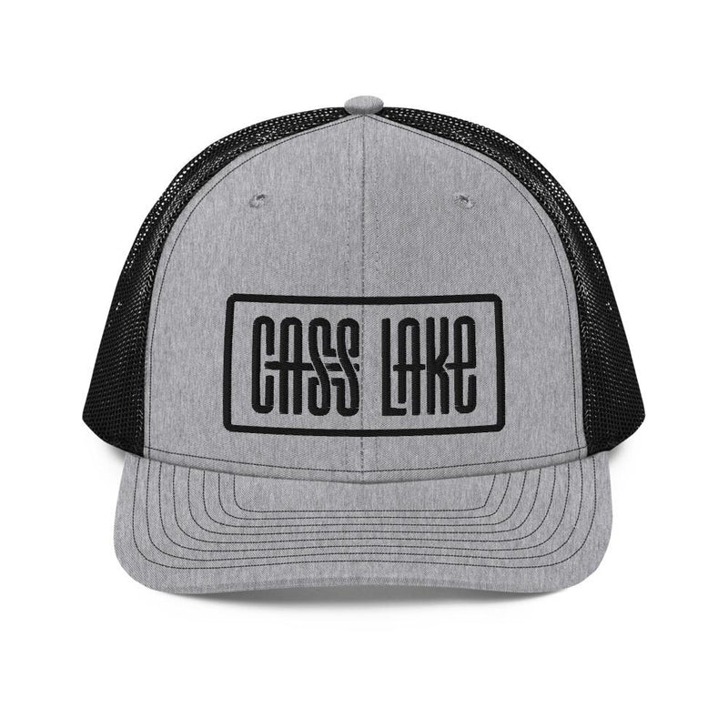 Load image into Gallery viewer, cass-lake-snapback-trucker-cap-heather-grey
