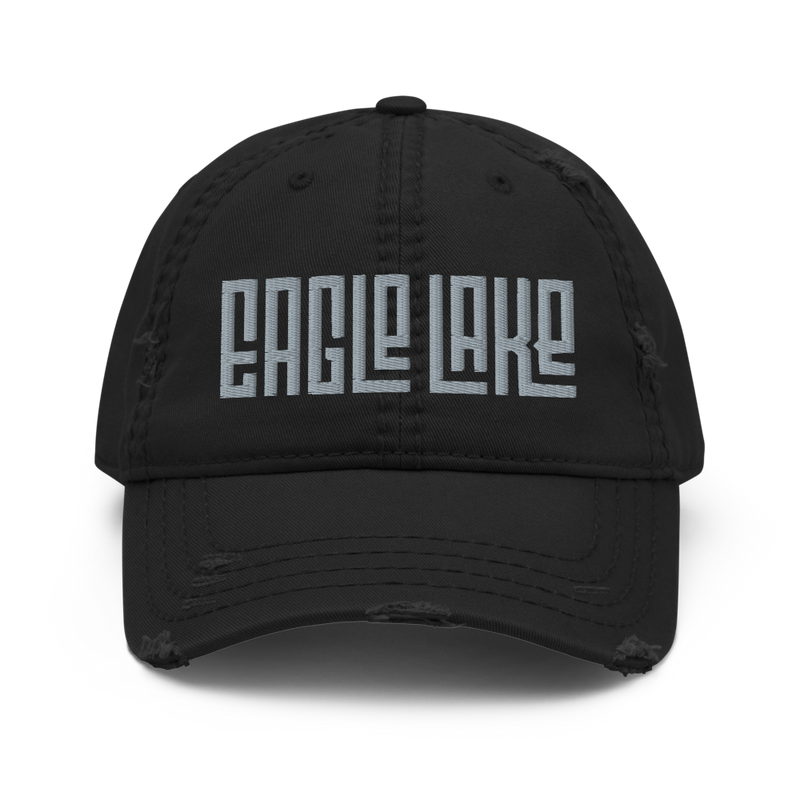 Load image into Gallery viewer, Eagle Lake Distressed Dad Hat
