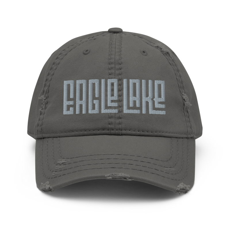 Load image into Gallery viewer, Eagle Lake Distressed Dad Hat
