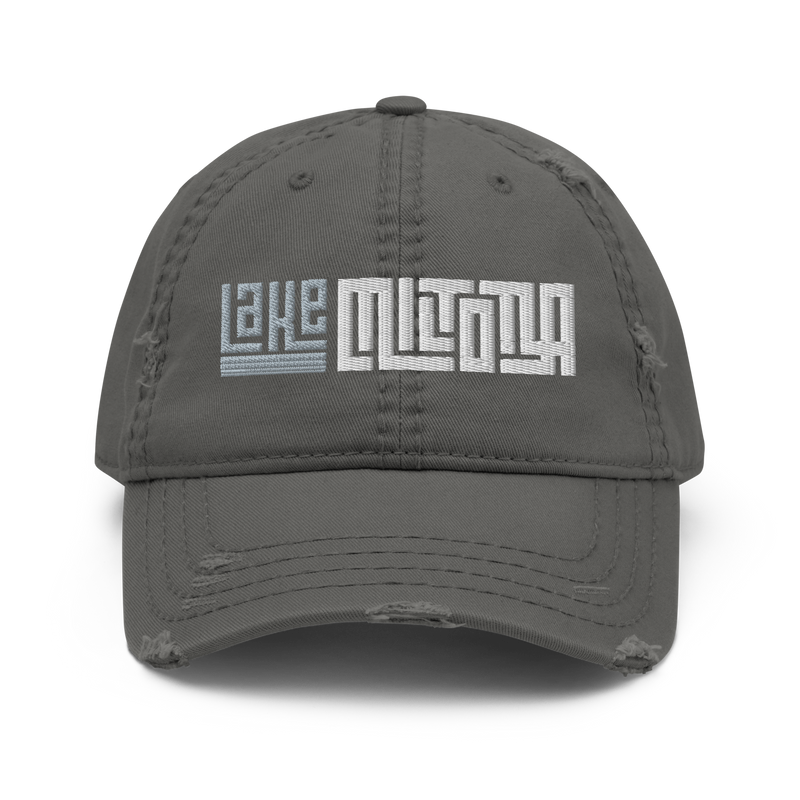 Load image into Gallery viewer, Lake Miltona Distressed Dad Hat
