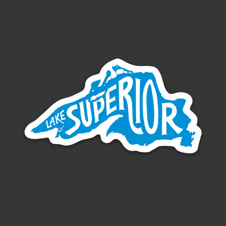 Load image into Gallery viewer, Lake Superior Sticker by Lakes Supply Co.
