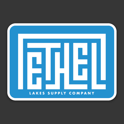 Lake Ethel Sticker - Grid Style