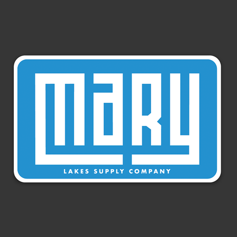 Lake Mary Sticker - Grid Style