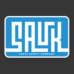 Sauk Lake Sticker - Grid Style