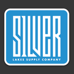 Silver Lake Sticker - Grid Style