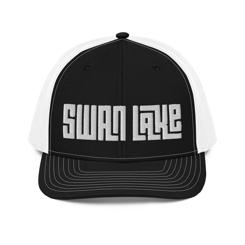Load image into Gallery viewer, Swan Lake Trucker Hat
