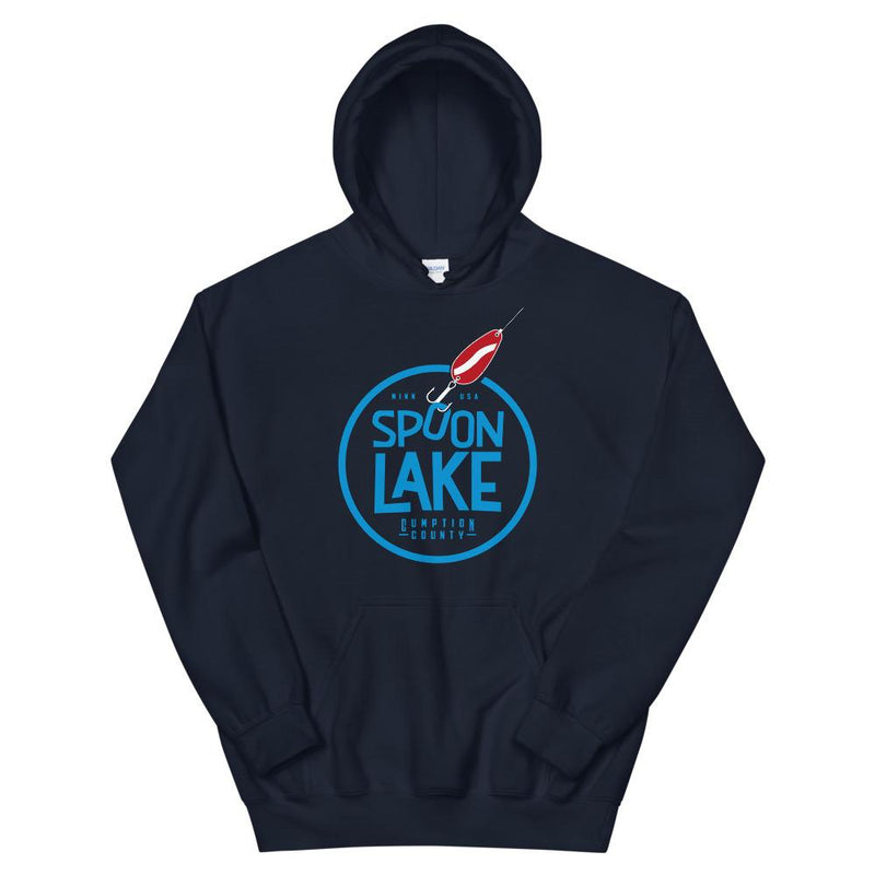 Load image into Gallery viewer, spoon-lake-am1500-hoodie-gumption-county-minnesota-unisex
