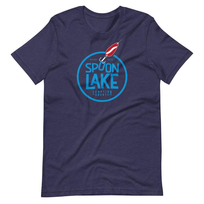 Load image into Gallery viewer, spoon-lake-am1500-gumption-county-minnesota-navy-unisex
